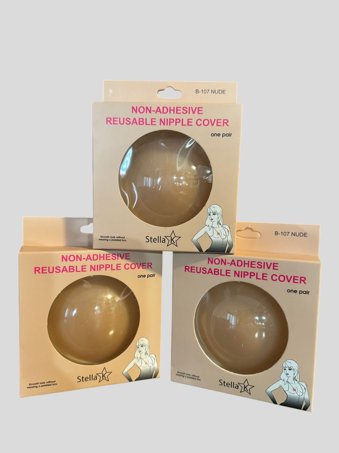 Non-Adhesive Reusable Nipple Cover